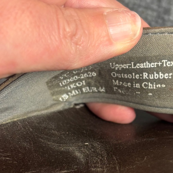 OLUKAI Men’s Brown Leather Ikoi Sandals Flip Flops size: 11 - Picture 4 of 7